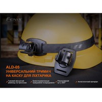 Универсальный крепеж на шлем с повязкой Fenix ALD-05